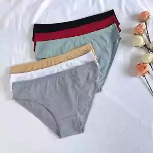 3PCS/Set Women Big Size Sexy Comfort Cotton Panties Daily Underwear Female... - Picture 1 of 52