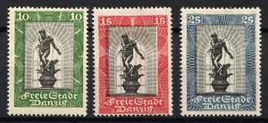 1929 Danzig Gdansk, Germany Mi. 217-219, Full Set, CV $20 - Picture 1 of 1