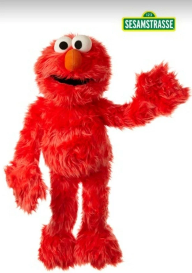 Living Puppets Handpuppe Elmo Sesamstrasse 65 Cm SE107