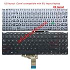 Nowy do Asus Vivobook FL8700F FL8700 FL8700FB Laptop US Keyboard bez ramki