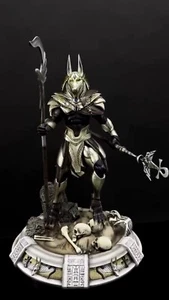 The Egyptian god Anubis Custom Statue 1/4 scale Alien Predator + Sideshow Book - Picture 1 of 12