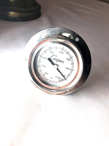 Vintage Cooper Stainless Steel Grill Stem Thermometer 200-1000 degrees F - Picture 1 of 2