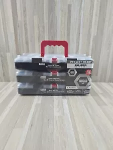Kit de sujetador de acero Bulldog 1300 piezas caja tornillos tuerca lavadora SAE y métrica - Imagen 1 de 11