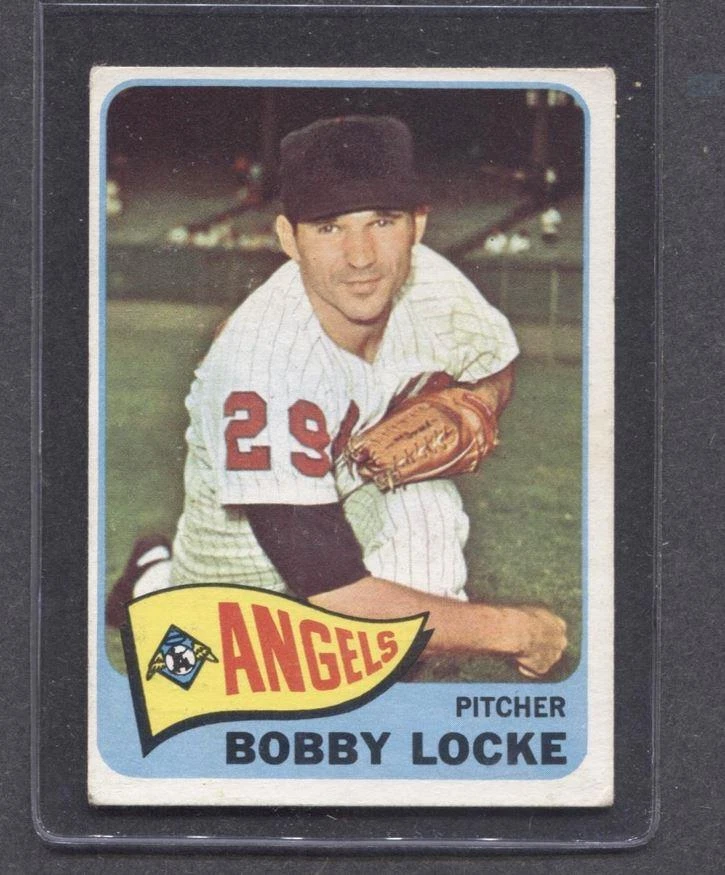 1965 Topps #324 Bobby Locke (Angels)  Vg-Ex  (Flat Rate Ship)   A2 - Image 1 of 1