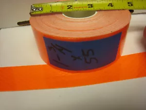  NEON ORANGE  Reflective   Conspicuity  Tape 1-3/4" x 55  feet   NL - Picture 1 of 3
