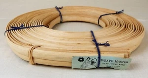 Weave Master 1/2" Flat Oval Reed 15 Oz Coil Basketry - Picture 1 of 3