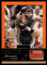 2013 Panini America's Pastime #8 Joe Mauer /125