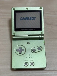 NINTENDO Gameboy Advance SP GBA Toys R Us Limited Console Pearl Green - Picture 1 of 3