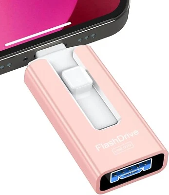 The Photo Stick 256GB Easy One Click Photo Video Backup iPhone Android Micro USB