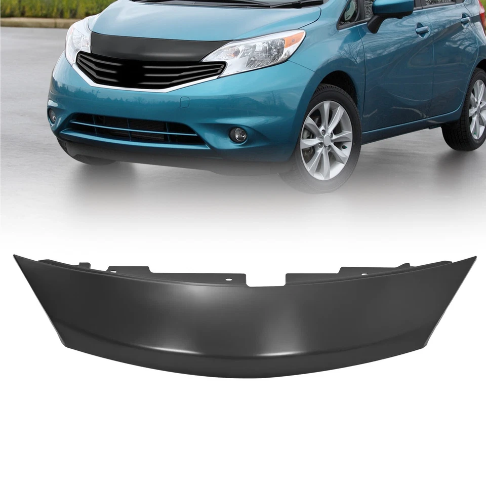For Nissan Versa Note 2014-2017 NI1201100 Black Grille Cover Hood Molding ABS - Image 1 of 4