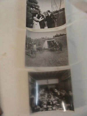 3 fotografías originales IMTFE 1947 panel de defensa caza de patos Foto 1 de 4