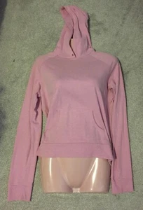 Topshop Petite Womens Pink Cotton Blend Pullover Hoodie Size 10 Pullover - Picture 1 of 10