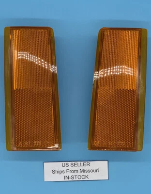 Juego de luces de señalización laterales delanteras para camioneta Chevy 88-93 GMC con SB HL individual Foto 1 de 4