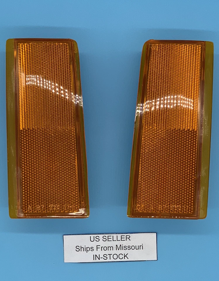Juego de luces de señalización laterales delanteras para camioneta Chevy 88-93 GMC con SB HL individual Foto 1 de 4