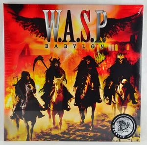 W.A.S.P. - BABYLON - Napalm Records Limited Ed. Yellow / Black Marbled Vinyl LP - Picture 1 of 2