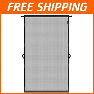 Customizable Fiberglass Mesh Hanging Screen Door - Easy Install, Fits 38" x 82" - Picture 1 of 11