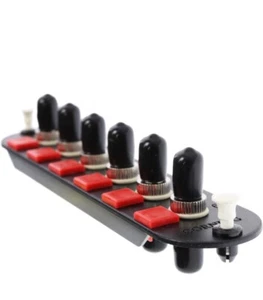 Corning CCH-CP06-15T Patch Panel, 6 ST Simplex OM1 Multimode 62.5 Adapters ~STSI - Picture 1 of 2