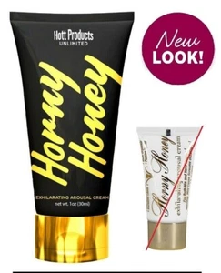 Horny Honey Stimulating Exhilarating Arousal Cream 1 oz. For His & Her Pleasure - Picture 1 of 2