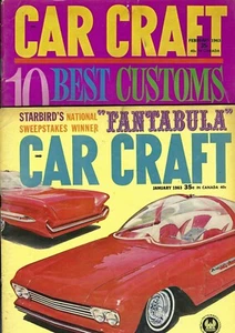 George Barris personal collection, Car Craft Magazine, 1963 Jan & Feb, lot/2 - Imagen 1 de 5