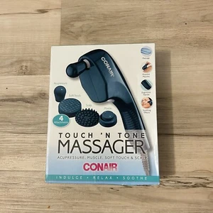 Conair Touch N Tone Body Massager - Acupressure Scalp Muscle Soft Touch NEW! - Picture 1 of 6