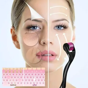 Derma Roller for Hair Loss Beard Growth 540 0.5-2.0mm Microneedle Dermaroller US - Picture 1 of 17