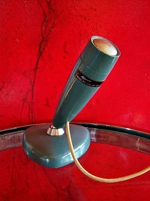 Vintage RARE 1950's Lafayette 99-4530 Dynamic microphone Dual Z Japanese old  - Image 1 of 4