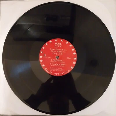 MAXI 12" MARC PHAROAH GET IT UP +2 ELECTRO DEEP HOUSE ORIGINAL US 1997 RARE VG+ - Photo 1/4