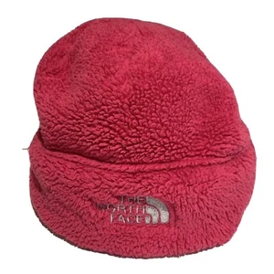 Girl’s The North Face Kids Fuzzy Winter Beanie Hat Pink Size Small - Picture 1 of 7