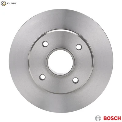 2x BRAKE DISC 0 986 479 255 FOR PEUGEOT 2008/Van/SUV 207/207+ 307/SW/Break/CC - Image 1 of 4