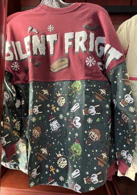 Suéter Silent Fright Feo Espíritu Jersey Universal Studios Monstruos Drácula Nuevo Foto 1 de 2