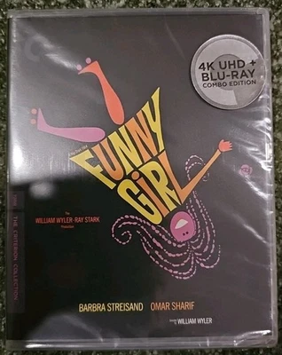 Funny Girl 4K Ultra HD + Blu-ray Brand New Sealed The Criterion Collection - image 1 of 2