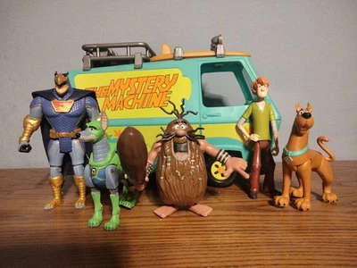 Scoob! Лот товаров Scooby-Doo Mystery Machine Со Светом, Звуком и Фигурками - Изображение 1 из 4