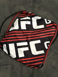UFC Gym Drawstring Backpack Black/Orange - Picture 1 of 3