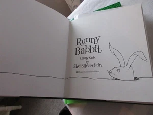 3 Shel Silverstein Hardback Books Runny Babbit Giving Tree Where the Sidewalk En - Picture 1 of 5