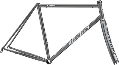 Cuadro Ritchey Road Logic - 700c, acero, gris, 51 cm Foto 1 de 4