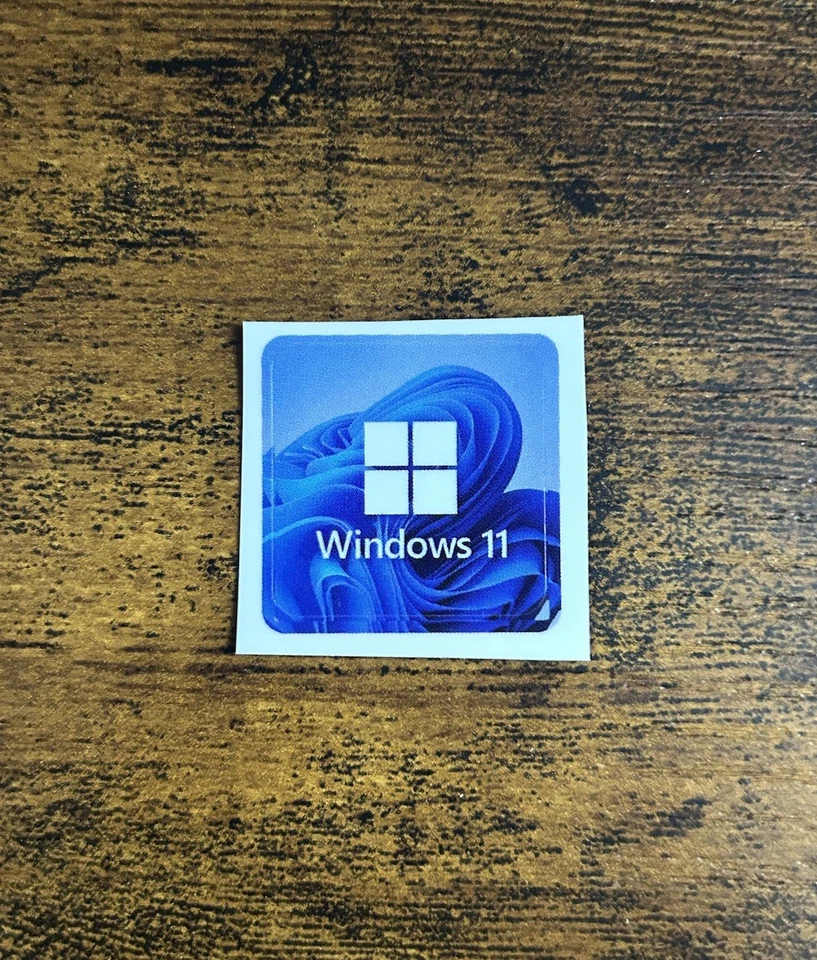 1x Windows 11 Desktop / Laptop sticker label (NEW) - Image 1 of 1