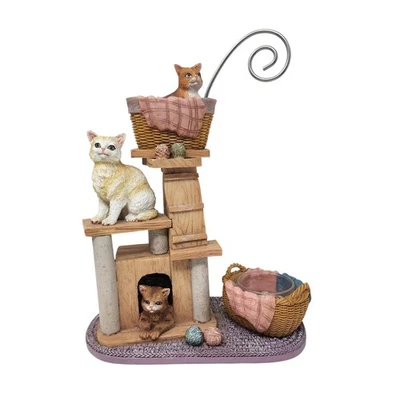 Yankee Candle Cat Tree Estatuilla Tealight Falta Tarta Calentador Soporte para Fotos Foto 1 de 4