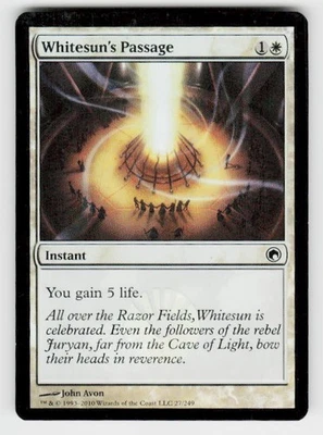 Scars of Mirrodin #27 Whitesun's Passage Foil - Image 1 of 2