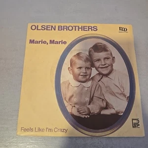 🎵 OLSEN BROTHERS 🎵 MARIE, MARIE FEELS LIKE I'M CRAZY 45 ITALY PRESS 1982 - Picture 1 of 4