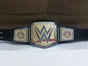 WWE Undisputed Championship Replica Belt Premium Cowhide Leather Wrestling Title - Bild 1 von 5