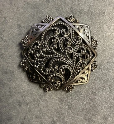 PINGENTE/PINO VINTAGE DE PRATA ESTERLINA 925 LOIS HILL ~15G 1 1/2" - Imagem 1 de 3