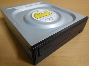 LG HL Data Storage GH24NSD1 Super Multi DVD-RW Brenner SATA schwarz M Disc* L429 - Bild 1 von 2