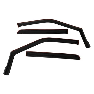 Westin 72-37407 Wade 4-Piece In-Channel Wind Deflectors for Ford F150 SuperCrew - Изображение 1 из 4