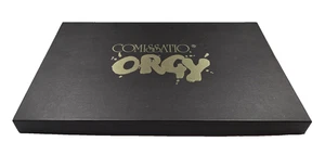 COMISSATIO "ORGY" Brettspiel für Erwachsene 1986 Inhalt BRANDNEU Englisch Selten - Bild 1 von 8