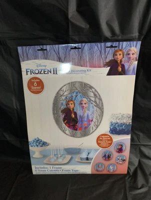 6 portraits De Scene Frozen 2  Kit Para Decorar Marcos Party - Image 1 of 2
