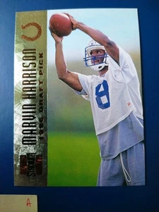 1996 Topps Stadium Club Marvin Harrison #145 Indianapolis Colts Rookie RC - Picture 1 of 2