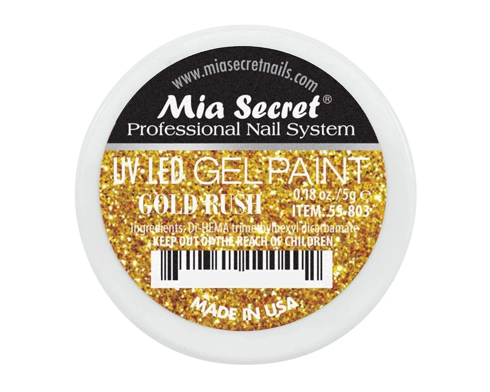 Pintura en gel Mia Secret UV-LED - Gold Rush 0,18 oz Foto 1 de 1