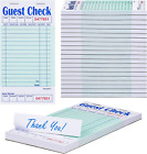 Guest Checks Server Note Pads 1000 Orders Waitress Notepad for Restaurants (20 B