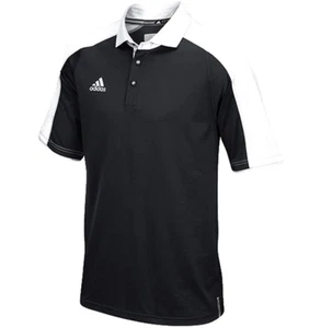 Adidas Modern Varsity Womens Polo Black/White, Md - Picture 1 of 1