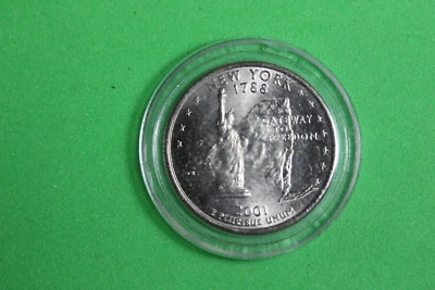 2001 D - New York - State Quarter P00419 - Image 1 of 2